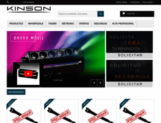 kinson.es screenshot
