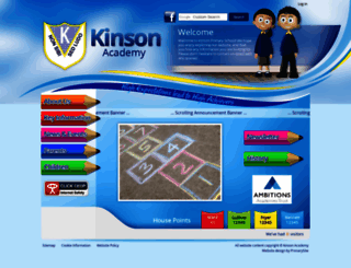 kinsonprimary.stage-primarysite.net screenshot