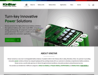 kinstarbattery.com screenshot