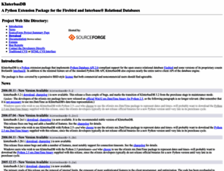 kinterbasdb.sourceforge.net screenshot