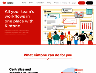 kintone.com.au screenshot