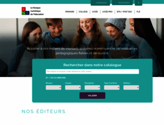 kiosque-edu.com screenshot