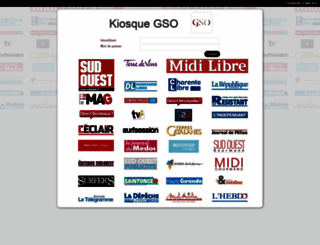kiosquegso.sudouest.com screenshot