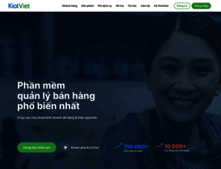 kiotviet.com screenshot