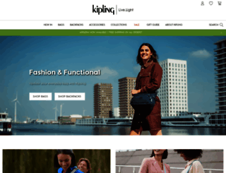kipling.com.au screenshot