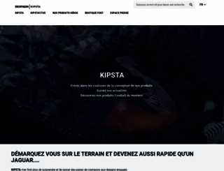 kipsta.fr screenshot