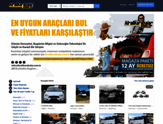 kiralikarabalar.com.tr screenshot