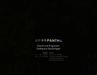 kiranpantha.com.np screenshot