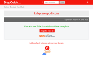 kirbycarespodi.com screenshot