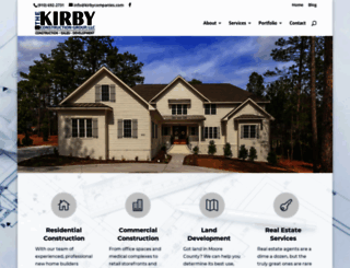 kirbycompanies.com screenshot