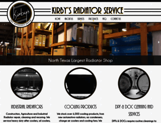 kirbysradiatorservice.com screenshot