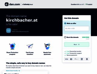 kirchbacher.at screenshot