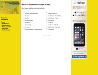 kirchen-deutschland.net screenshot