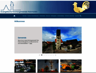 kirchengemeinde-holzmaden.de screenshot