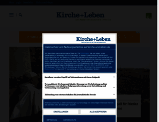 kirchensite.de screenshot