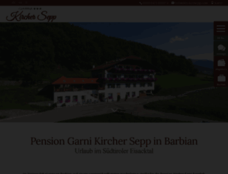 kirchersepp.com screenshot