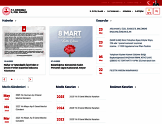 kirikkaleilozelidare.gov.tr screenshot