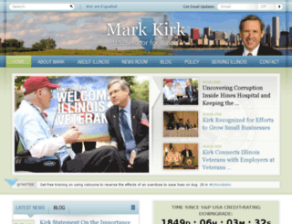 kirk.senate.gov screenshot