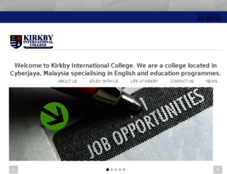 kirkby.edu.my screenshot