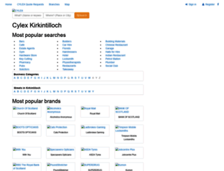 kirkintilloch.cylex-uk.co.uk screenshot