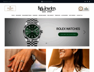 kirkjewelers.com screenshot