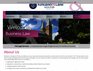 kirklandlane.com screenshot