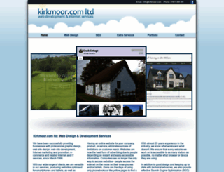 kirkmoor.com screenshot