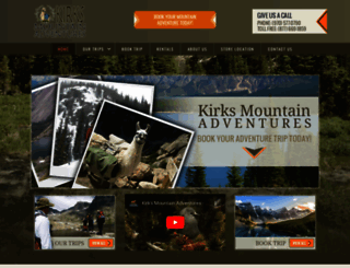 kirksmountainadventures.com screenshot