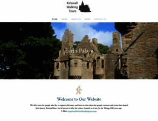 kirkwallwalkingtours.com screenshot