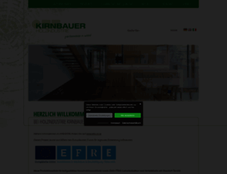 kirnbauer-holzindustrie.com screenshot