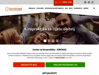 kiropraktika.com screenshot