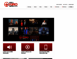 kiroradio.com screenshot
