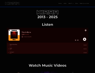 kirramusic.com screenshot