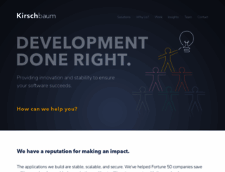 kirschbaumdevelopment.com screenshot