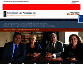 kirshenbaumlaw.com screenshot