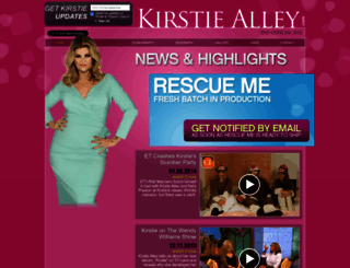 kirstiealley.com screenshot