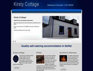kirstycottage.co.uk screenshot