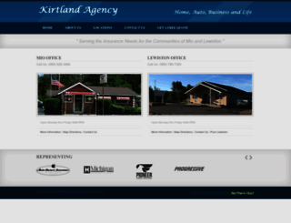 kirtlandagency.com screenshot