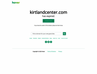 kirtlandcenter.com screenshot