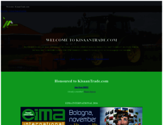 kisaantrade.com screenshot