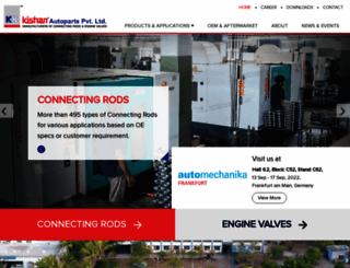 kishanauto.com screenshot