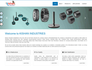 kishanindustries.in screenshot