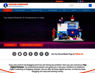 kishanukarmakar.com screenshot