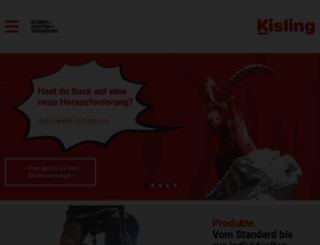 kisling.com screenshot
