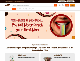 kissdistribution.com.au screenshot