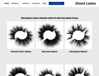 kissedlashes.com screenshot