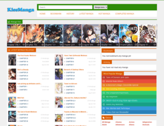 kissmanga.website screenshot