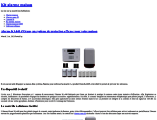 kit-alarme-maison.com screenshot