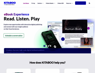 kitaboo.com screenshot