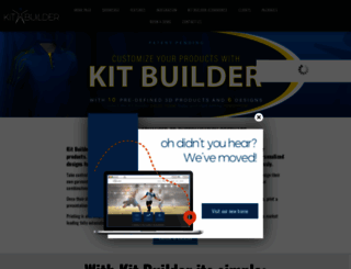 kitbuilder.co.uk screenshot